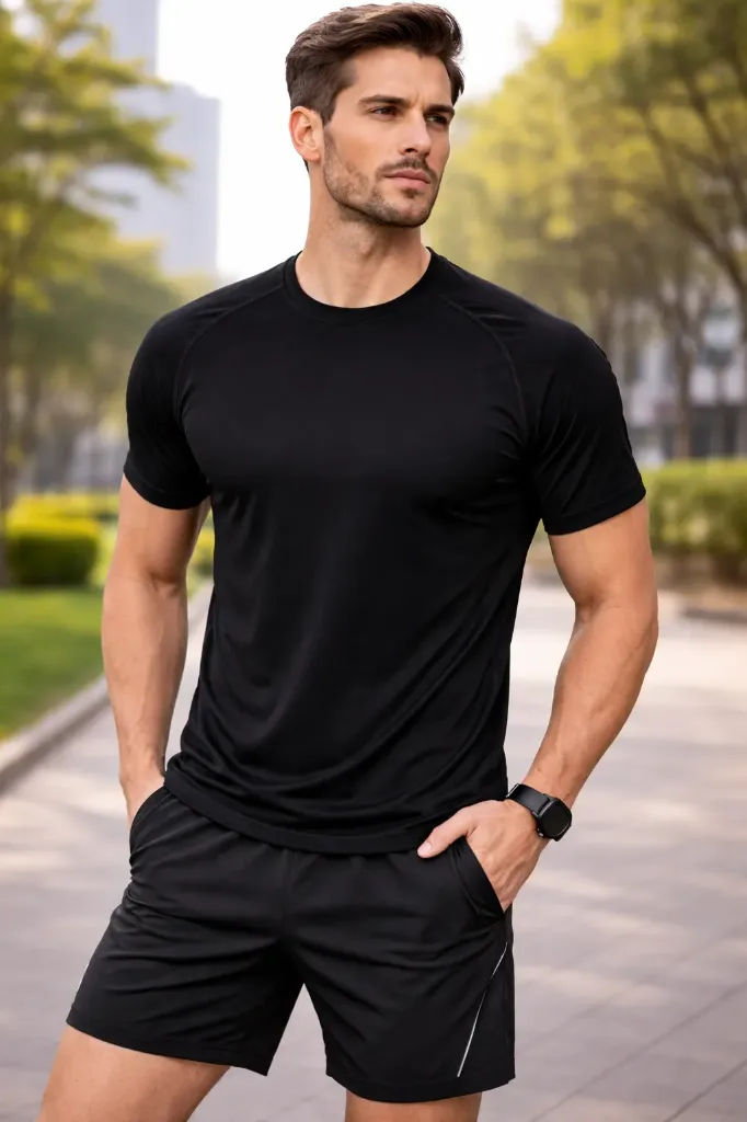 [YVCVSSRJ634] POLO C/C CLÁSICO M/C VARON YVCV 634 (S, ROJO)